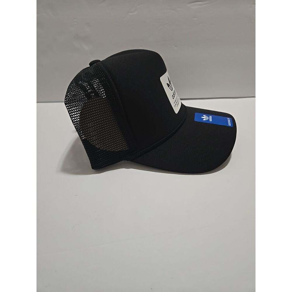 Adidas Originals Dispatch Trucker Hat - Sleek Black - Adjustable - Picture 3 of 10